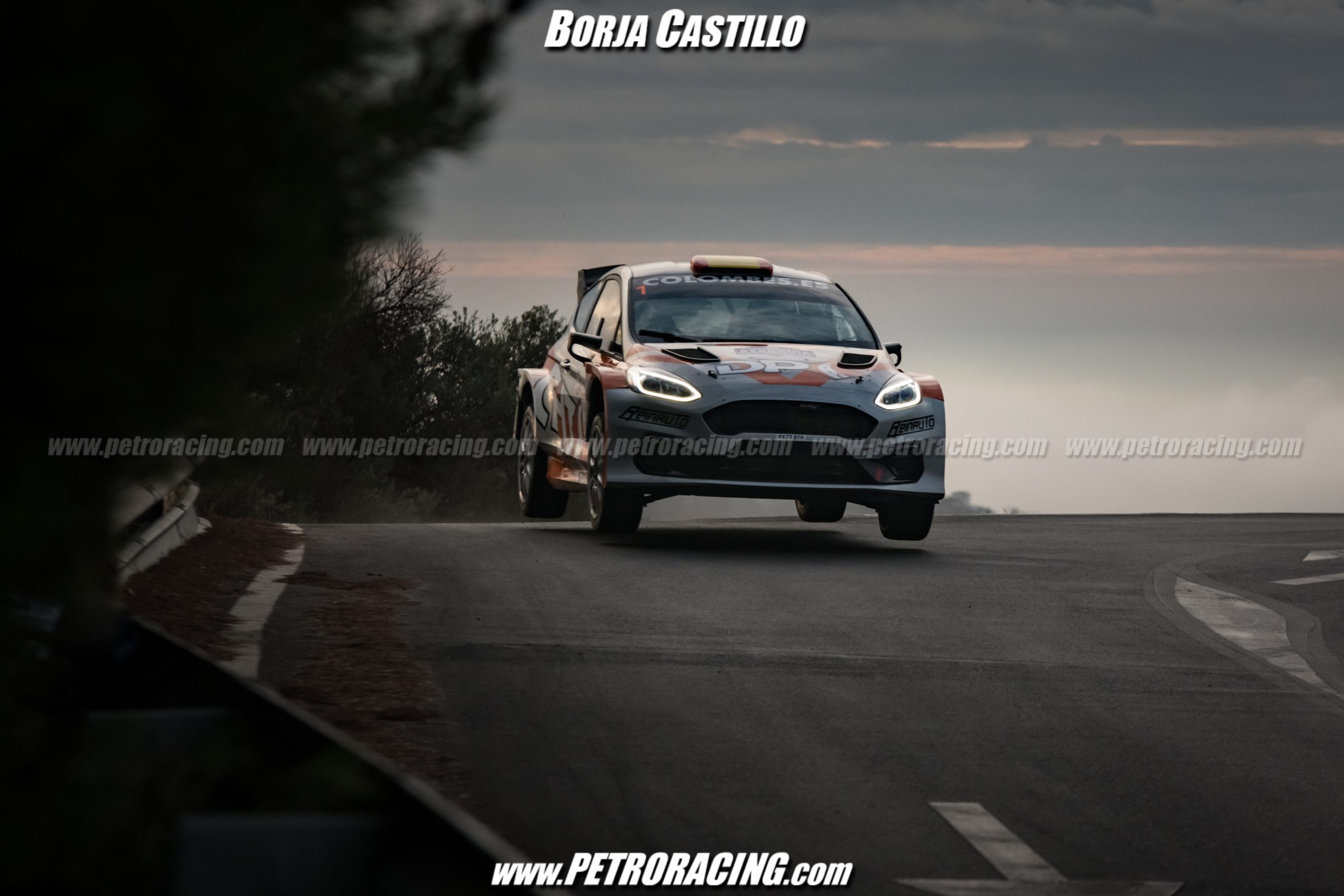 Pedro David Pérez, Miriam Antelo, Ford Fiesta Rally2, Rallye Gibralfaro