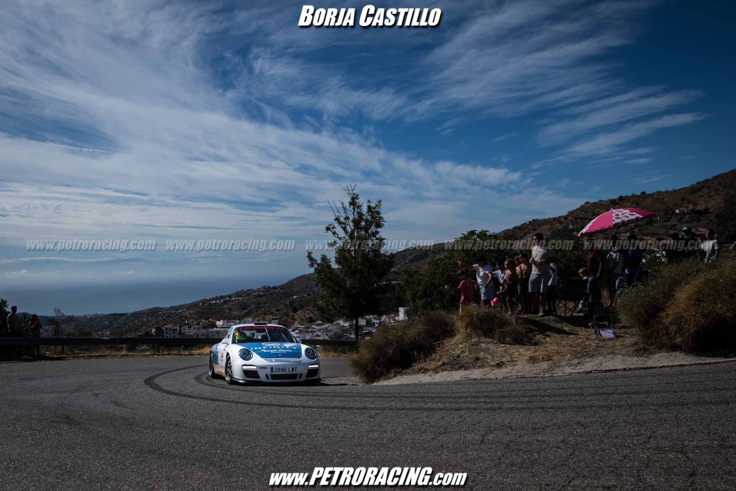 Oscal Gil, Carlos Chamorro, Porsche 911. Rallye Gibralfaro.